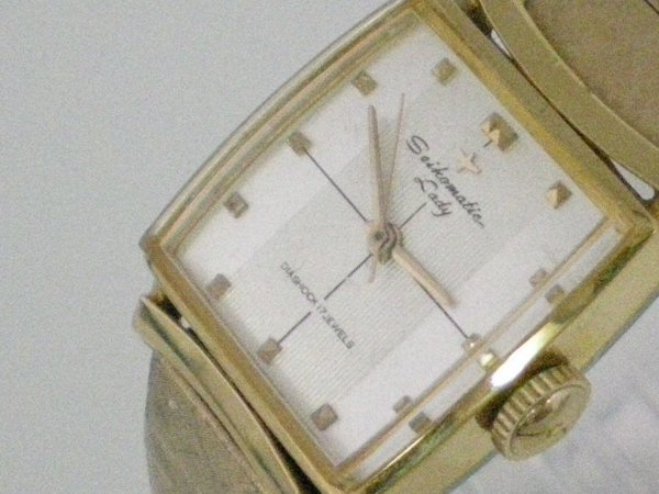 SEIKO matic lady Antique Watch SUGA